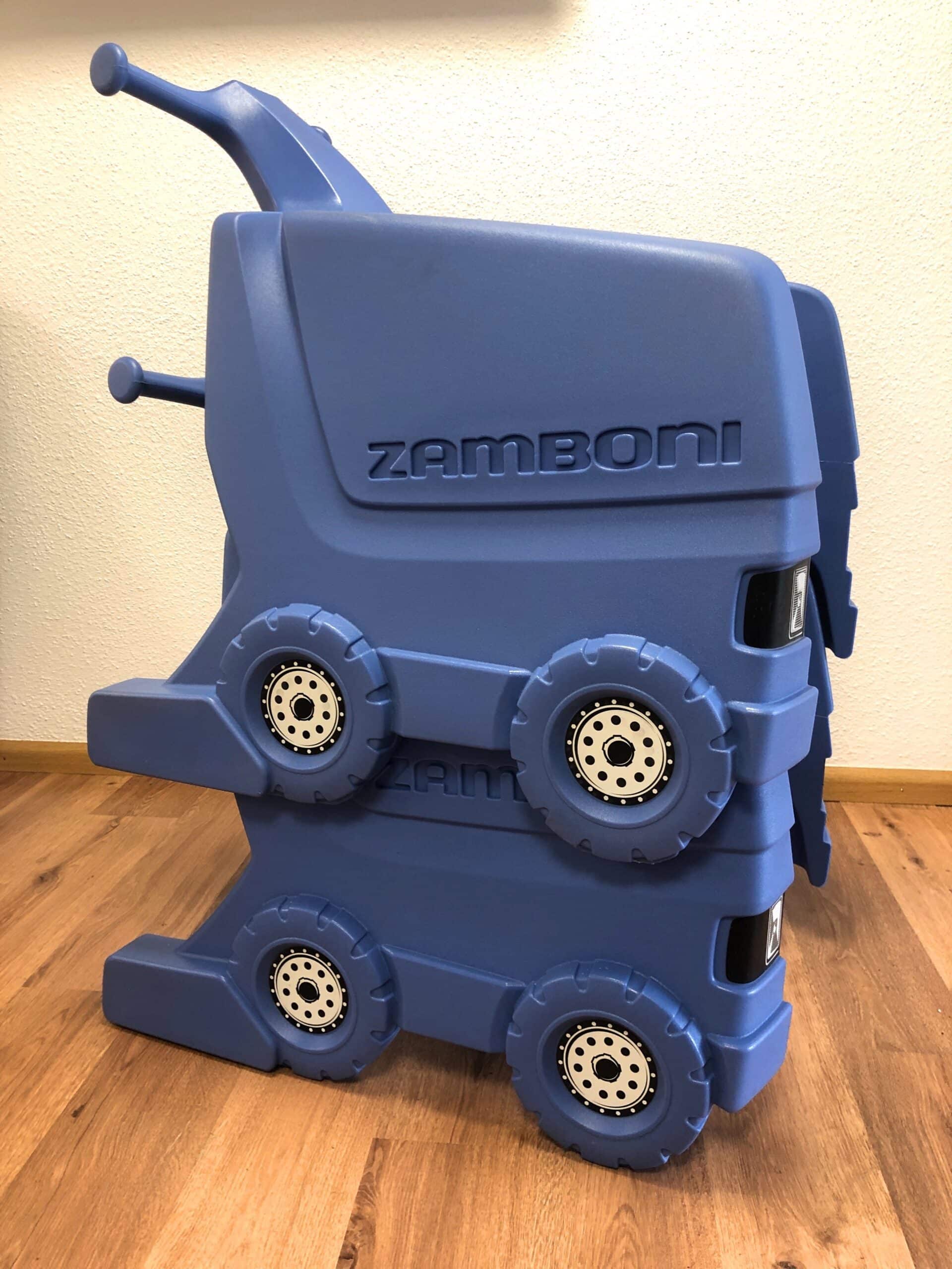 Zamboni som nybegynnerstøtte på skøytebane