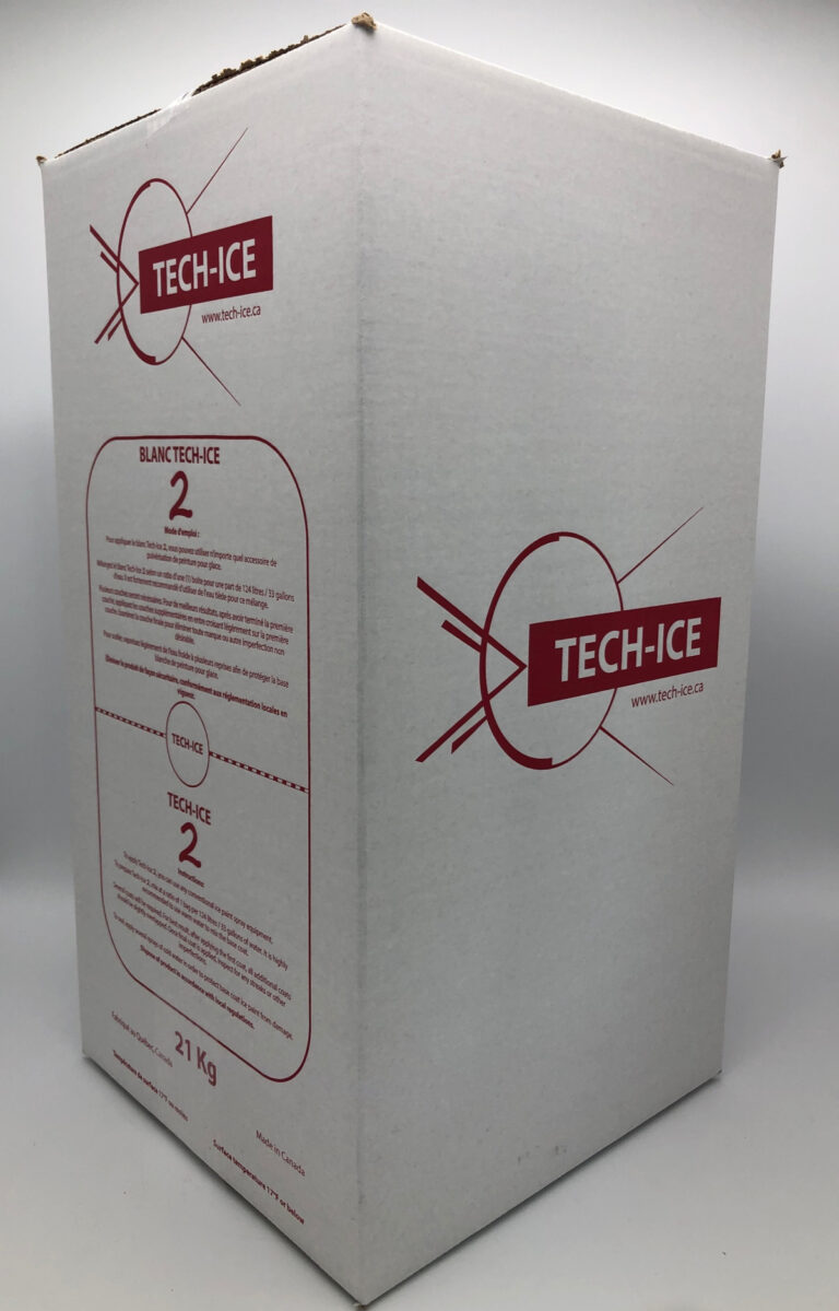 Tech-Ice hvitmaling i original emballasje