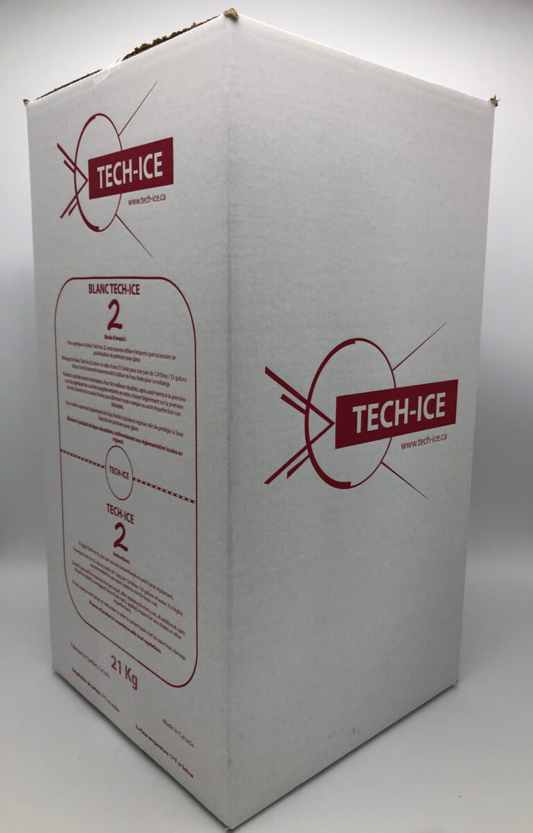 Tech-Ice hvitmaling i original emballasje