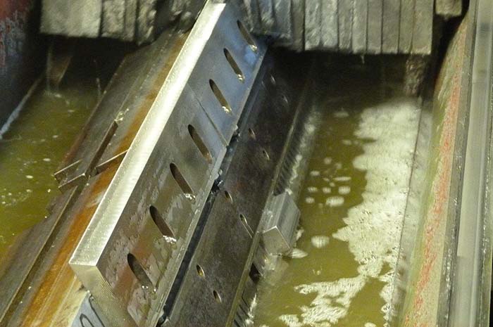 Knivsliping av ismaskinkniver — profesjonell sliping