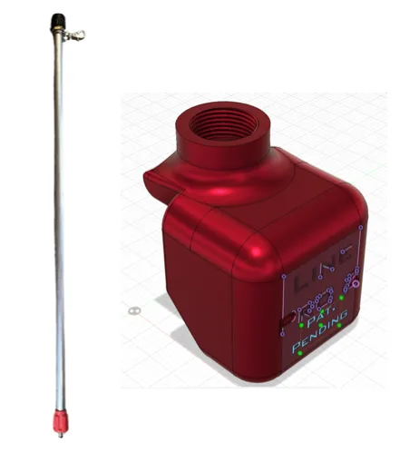 Line Pro 2 Basic med tank og linjehode for 51 mm islinjer
