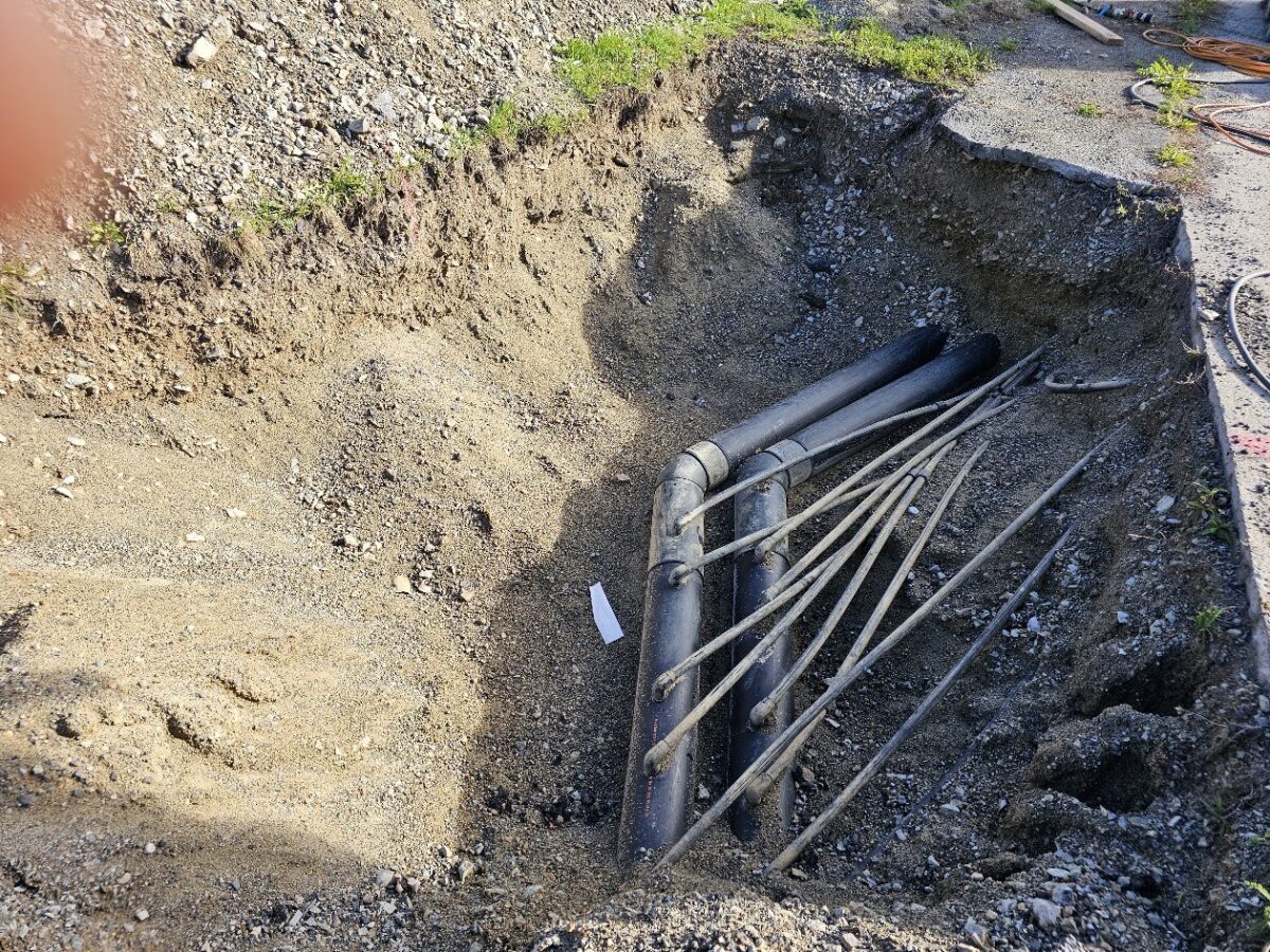 Prosjektbilde fra rehabiliteringen av Risenga utebane, registrert 16.09.2026.