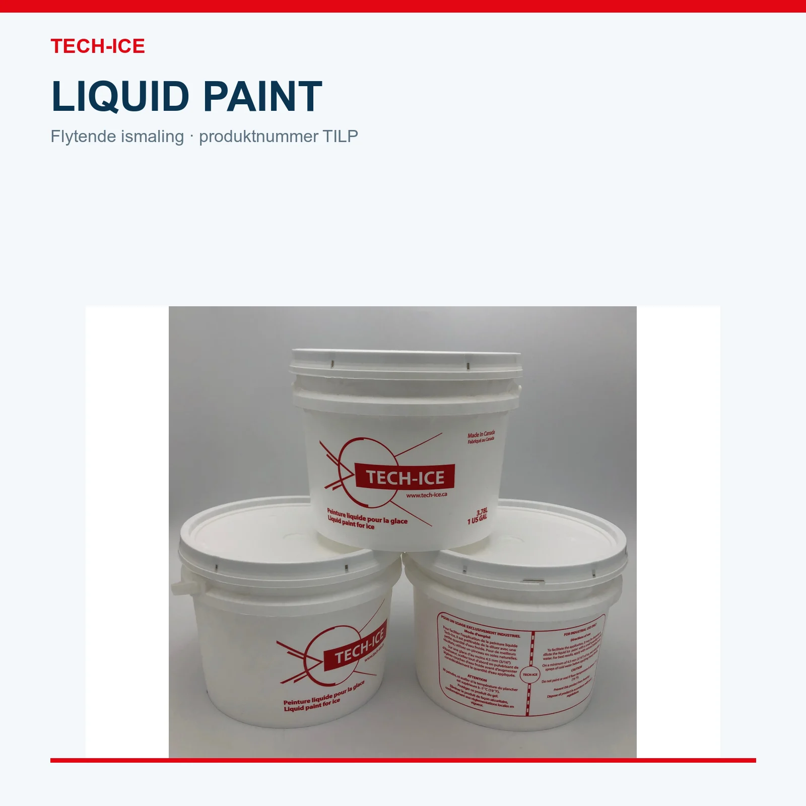 Tech-Ice Liquid Paint flytende ismaling