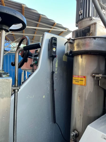 Olympia Icebear Electric – 2013 – Snøelevator, motor og betjening ved førerplass