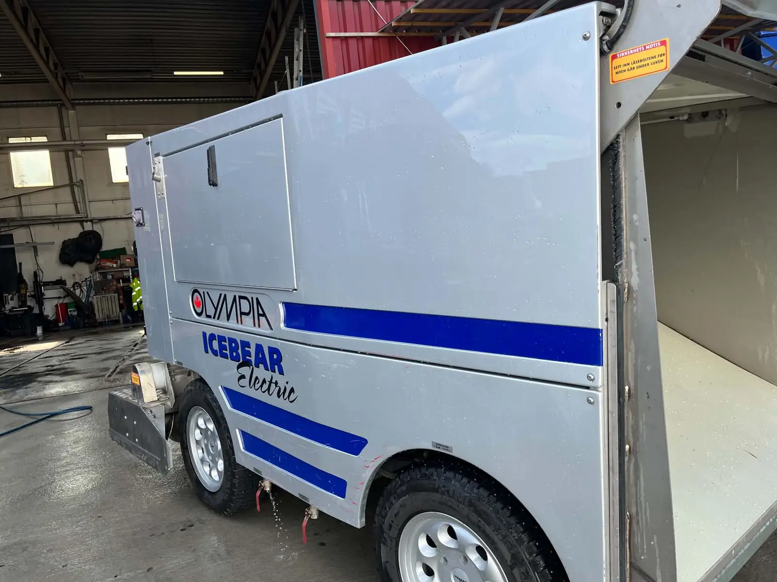 Olympia Icebear Electric – 2014 – Sideprofil med Olympia Icebear Electric-merking