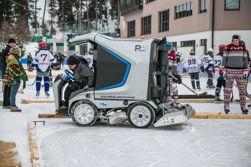WM Pinguino brukt ismaskin — kvalitetssikret av Isbaneteknikk